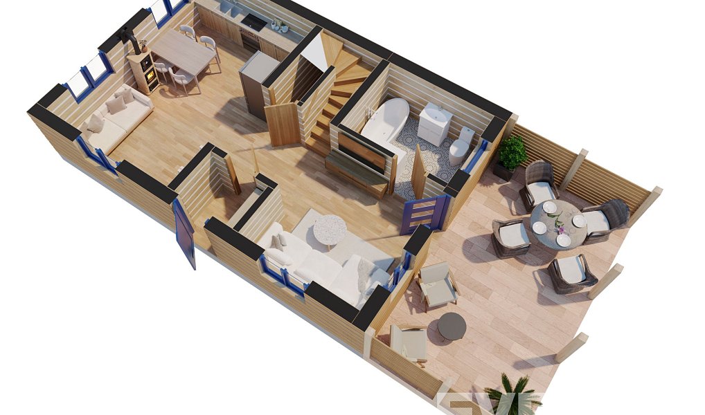 Prodej domu 90 m² s pozemkem 1 506 m², Nový Bor – náhled fotky 6