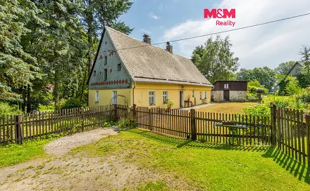 Prodej chaty/chalupy 130 m² s pozemkem 1 864 m², Dolní Nivy - Horní Rozmyšl, okres Sokolov