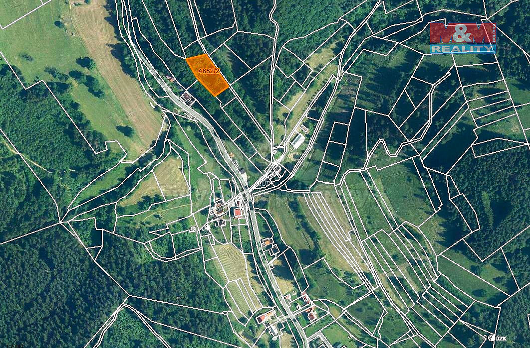 Prodej louky, 3970 m², Halenkov – pohled 4