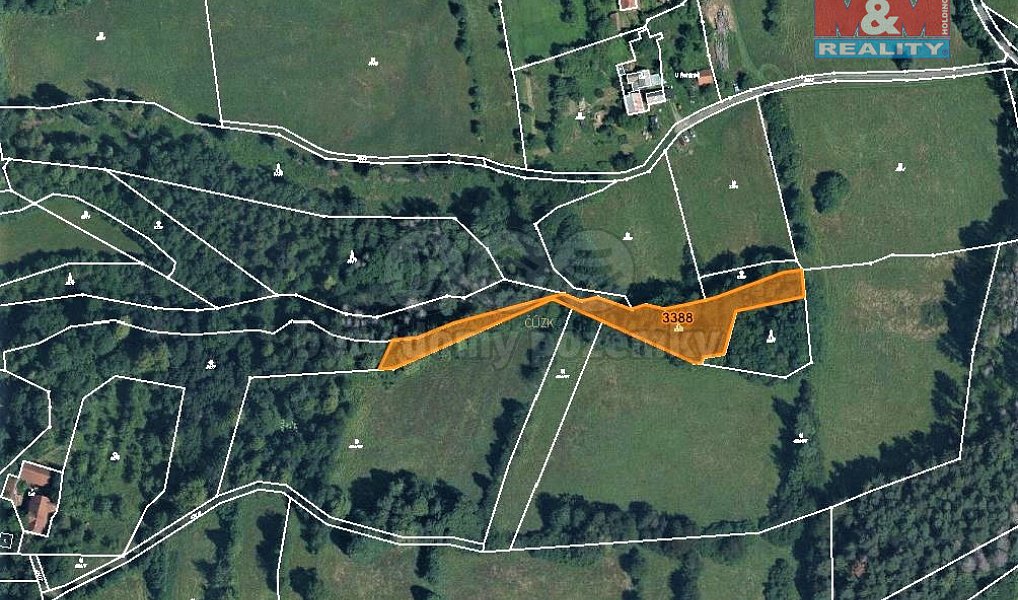 Prodej lesa 1 421 m², Malá Bystřice – fotka 1 z 5