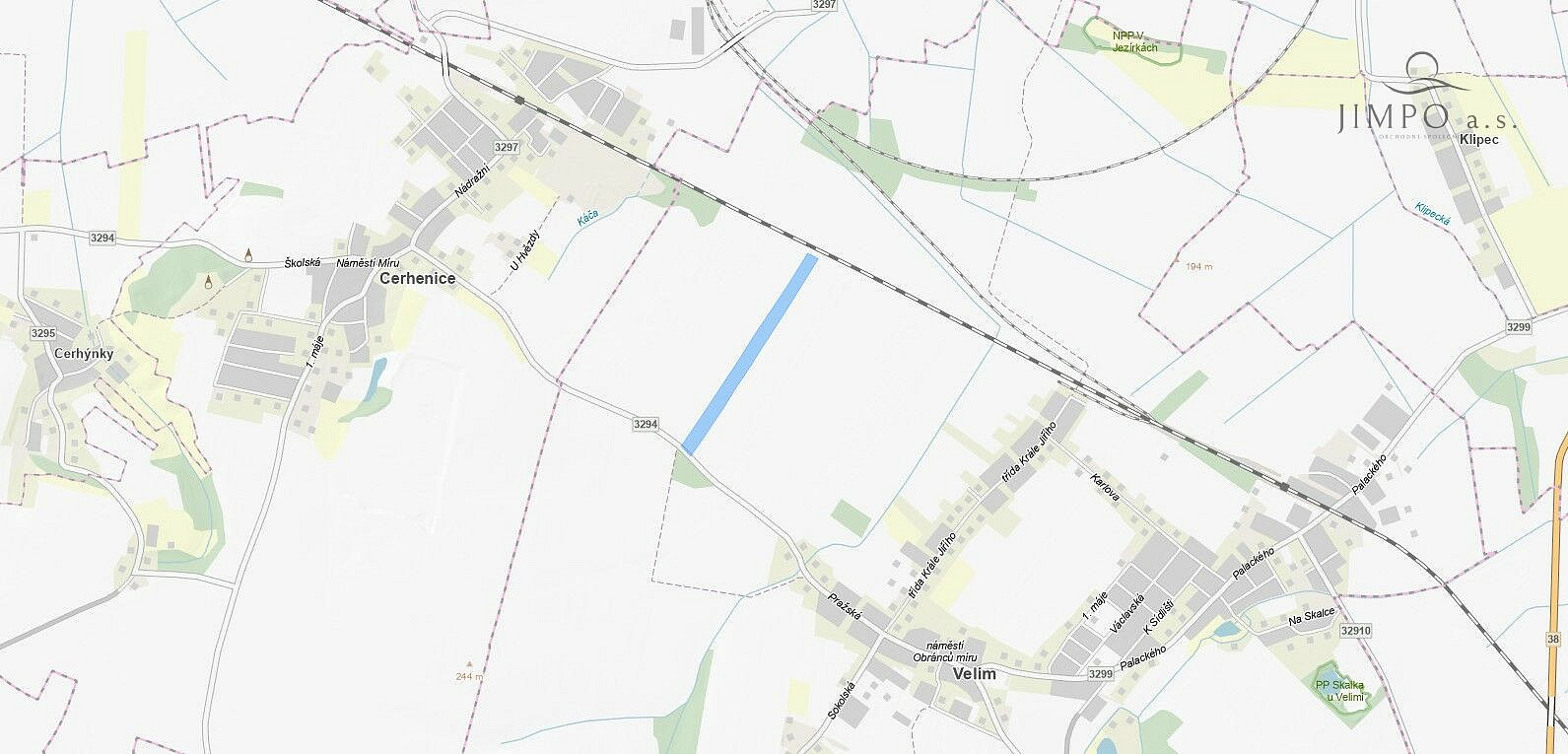 Prodej pole 53 174 m² – pohled 2