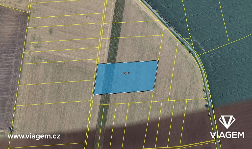 Prodej pole 12 008 m², Dubany – náhled fotky 4
