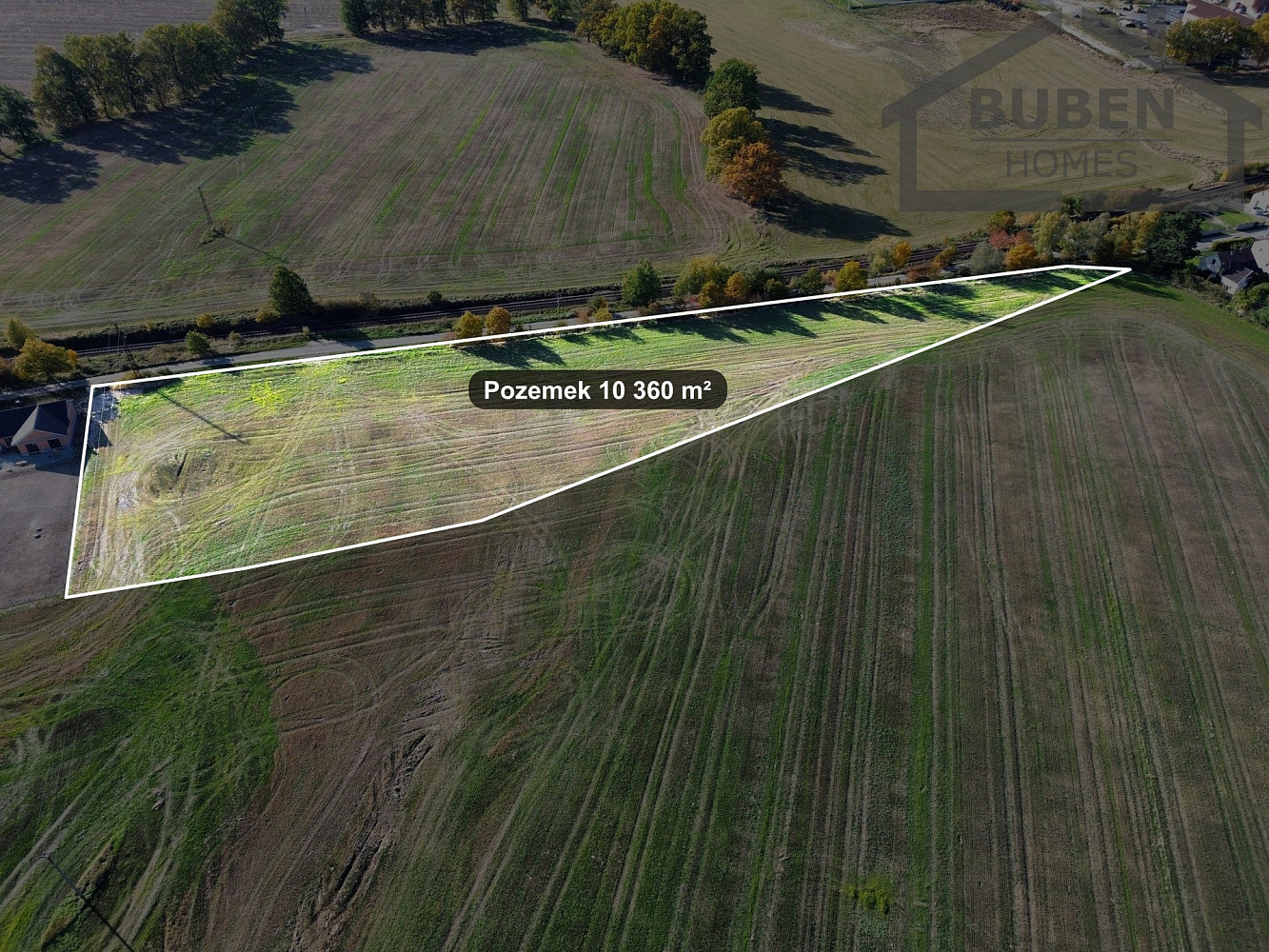 Prodej stavebního pozemku 10 360 m² – fotografie 2