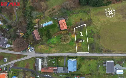Prodej stavebního pozemku 900 m², Mukařov, okres Mladá Boleslav