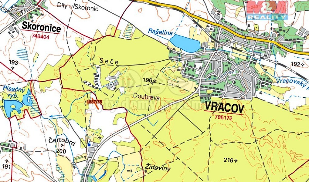 Prodej pole 1 634 m², Vacenovice – náhled fotky 2