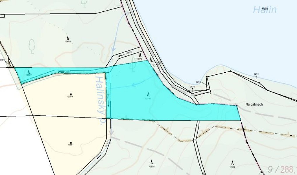 Prodej pozemku 2 784 m², Vršovka – náhled fotky 12