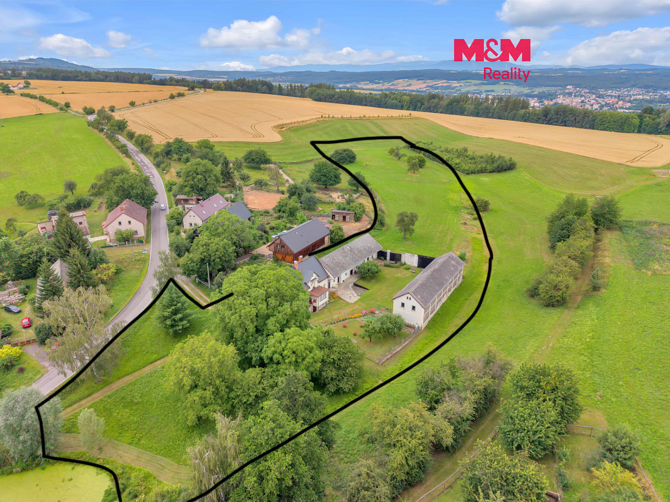 Prodej domu 210 m² s pozemkem 20 539 m²