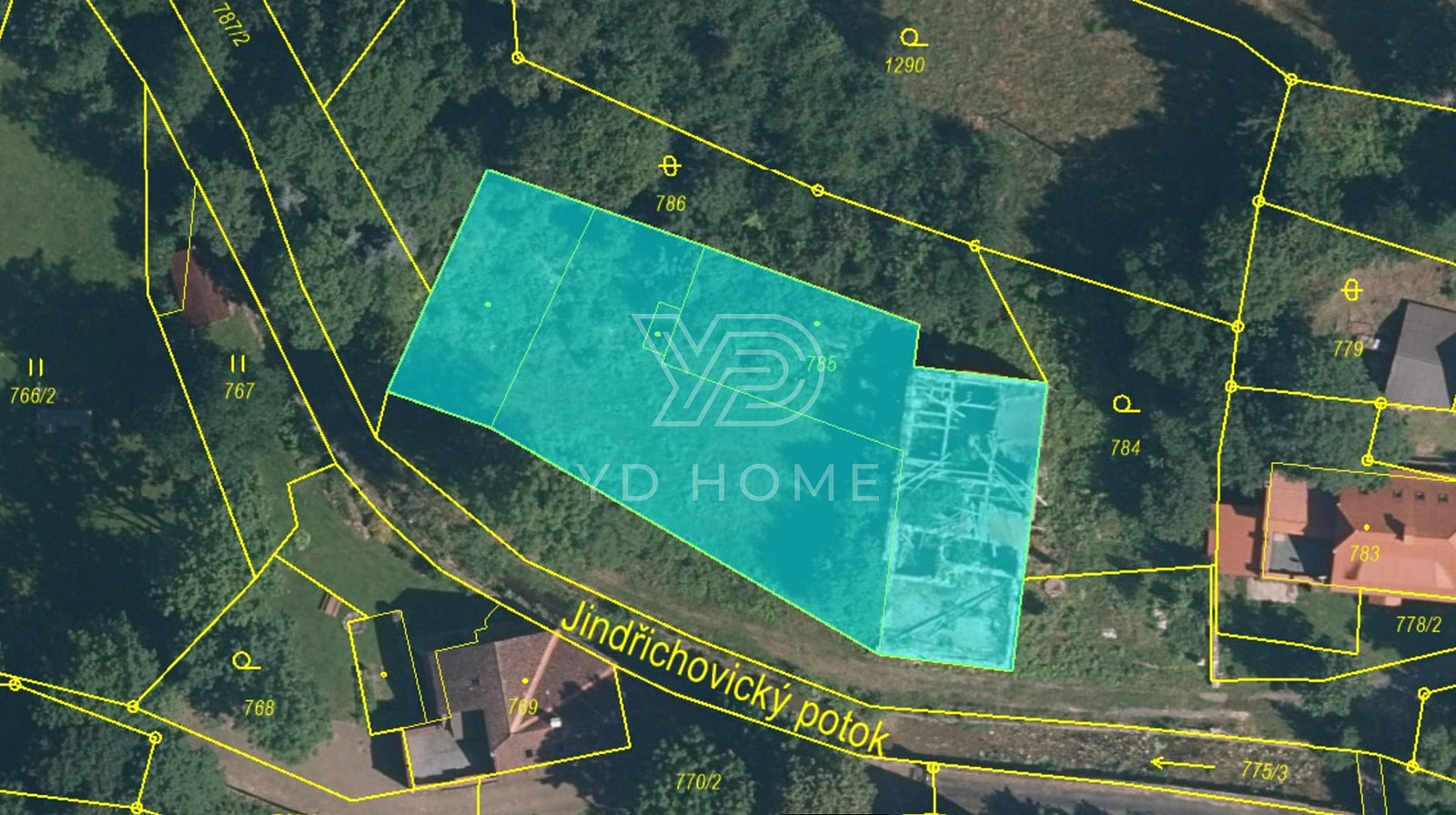 Prodej stavebního pozemku 1 675 m²