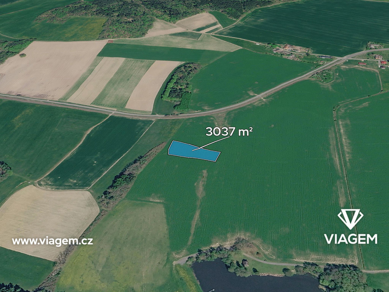 Prodej pole 3 037 m²