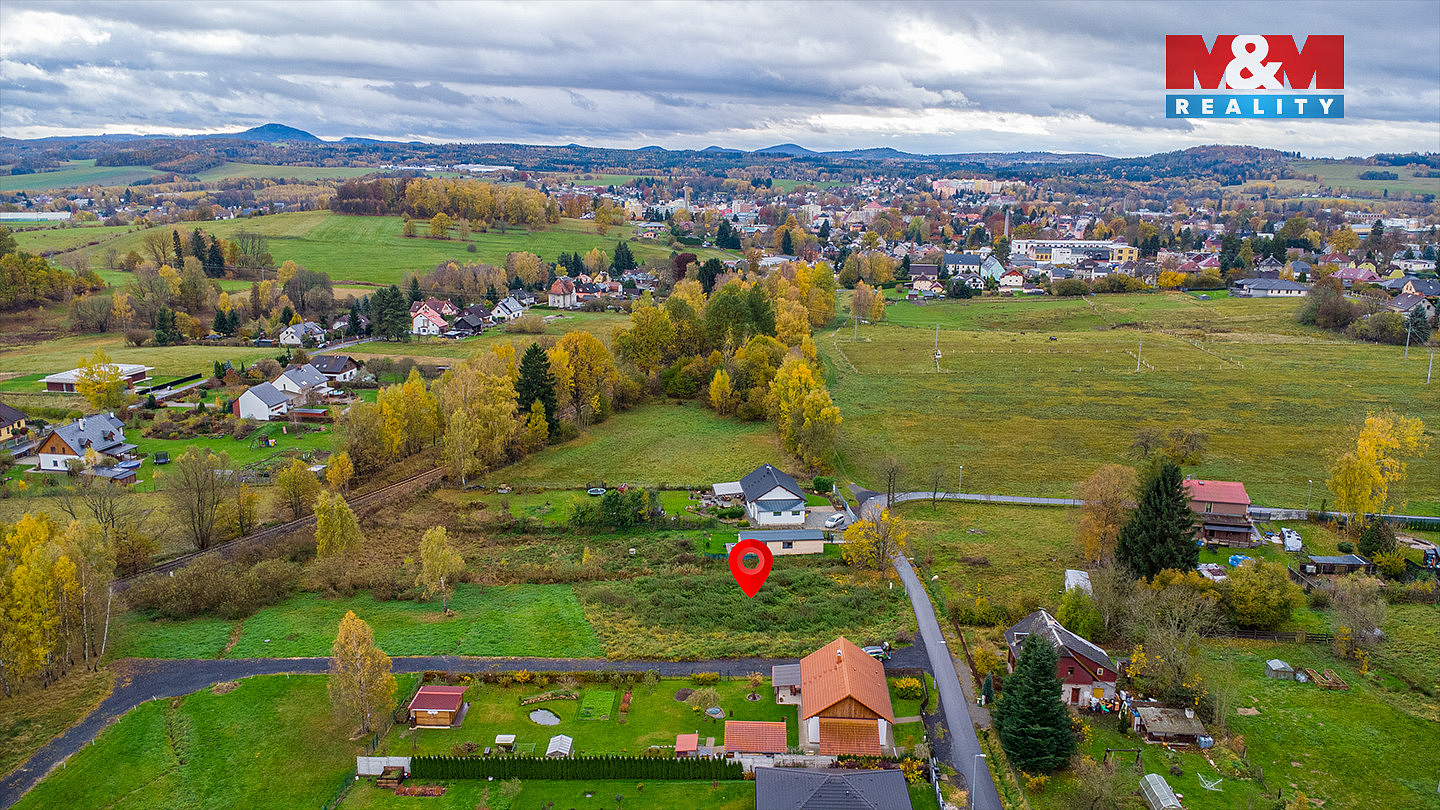 Prodej stavebního pozemku 1 350 m² – pohled 5