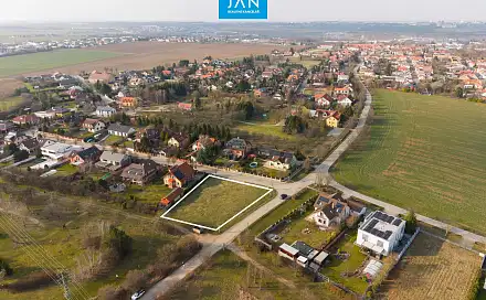 Prodej stavebního pozemku 1 295 m², Ořech, okres Praha-západ