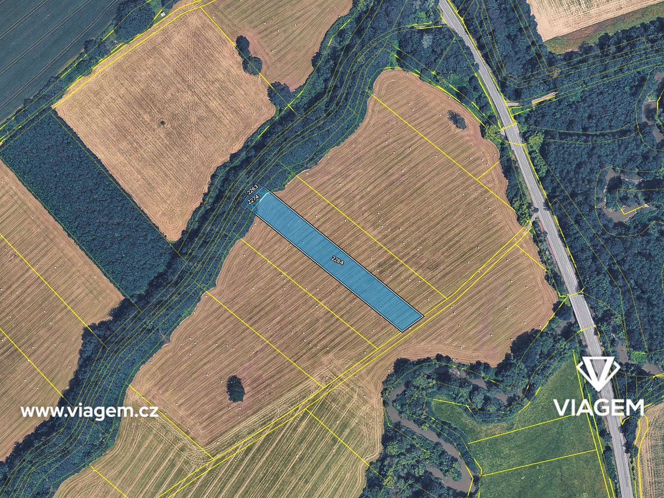 Prodej pole 861 m² – fotografie 4