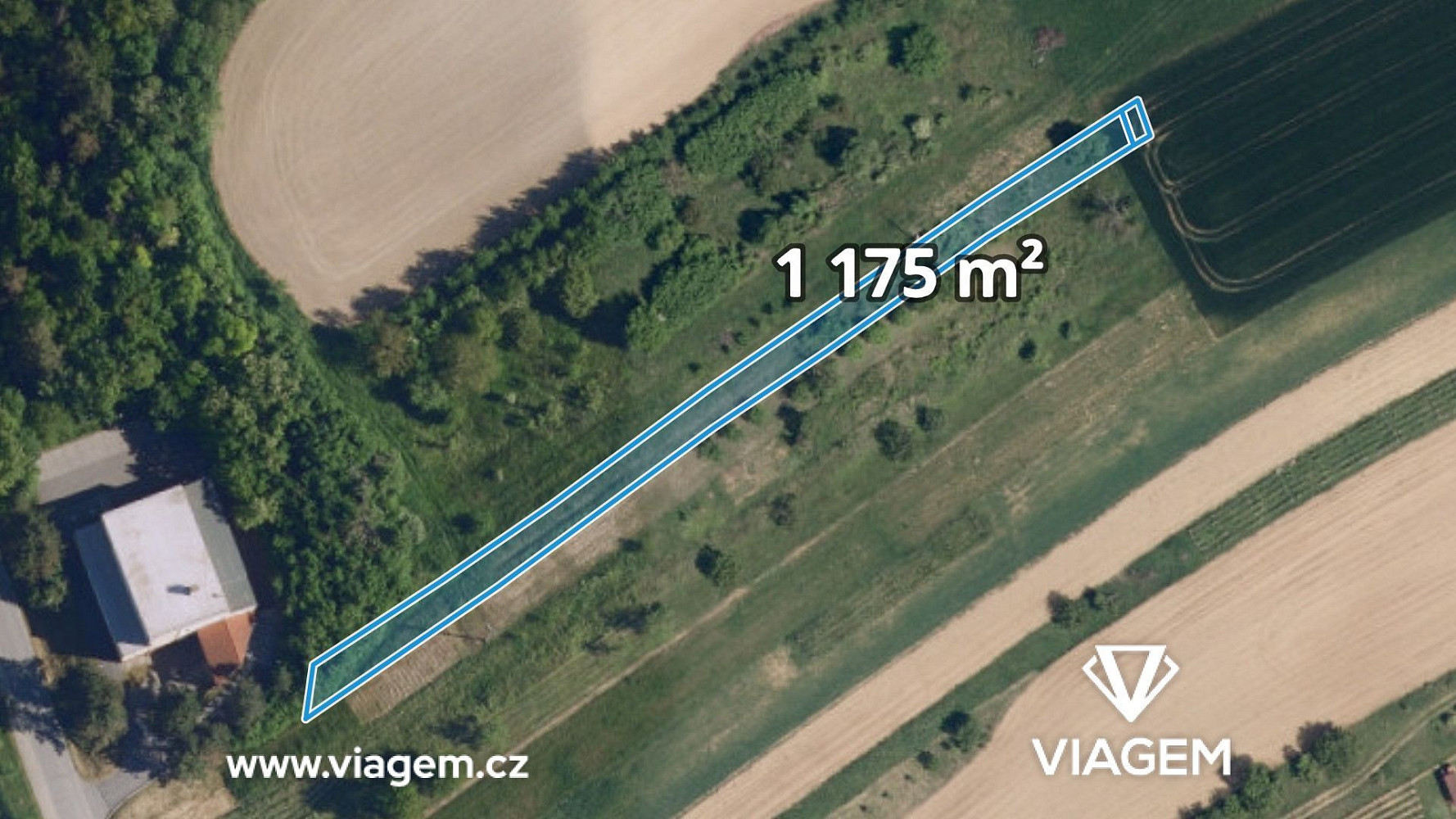 Prodej zahrady 1 175 m²