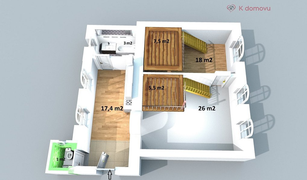 Prodej bytu 2+1 66 m², Brno – náhled fotky 24