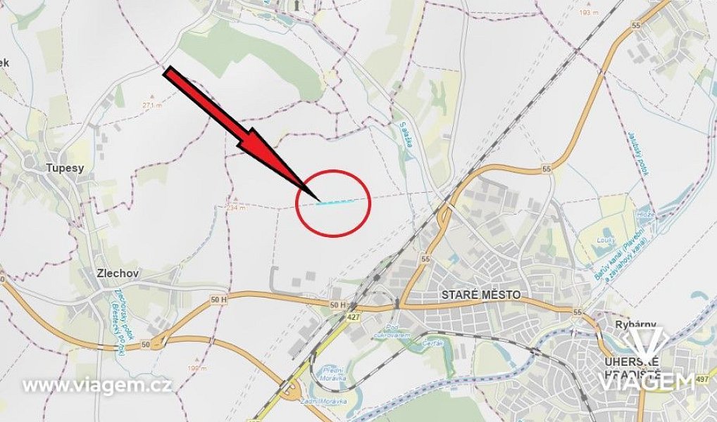 Prodej pole 1 924 m², Staré Město – náhled fotky 4
