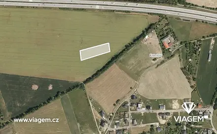 Prodej pole 1 111 m², Daskabát, okres Olomouc