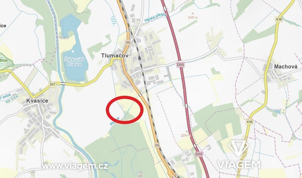 Prodej pole 172 m², Tlumačov – náhled fotky 2
