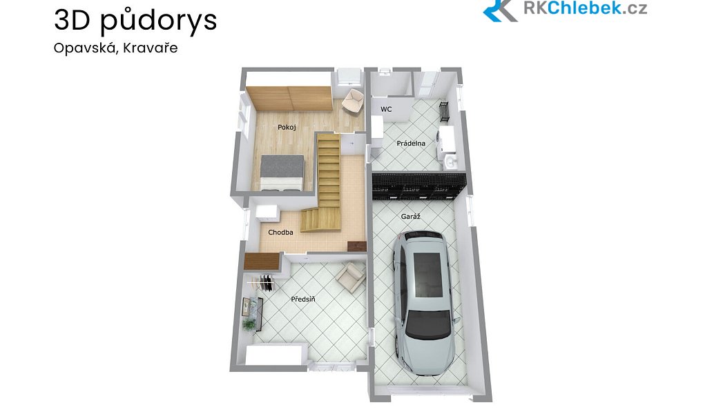 Prodej domu 268 m² s pozemkem 1 080 m², Kravaře – náhled fotky 36