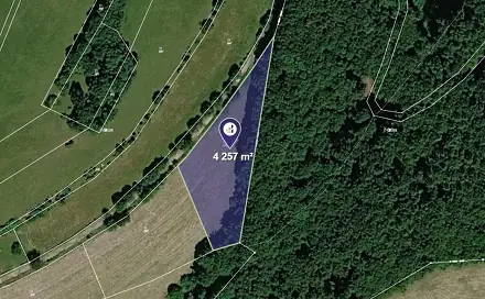 Prodej louky 4 257 m², Bousín, okres Prostějov