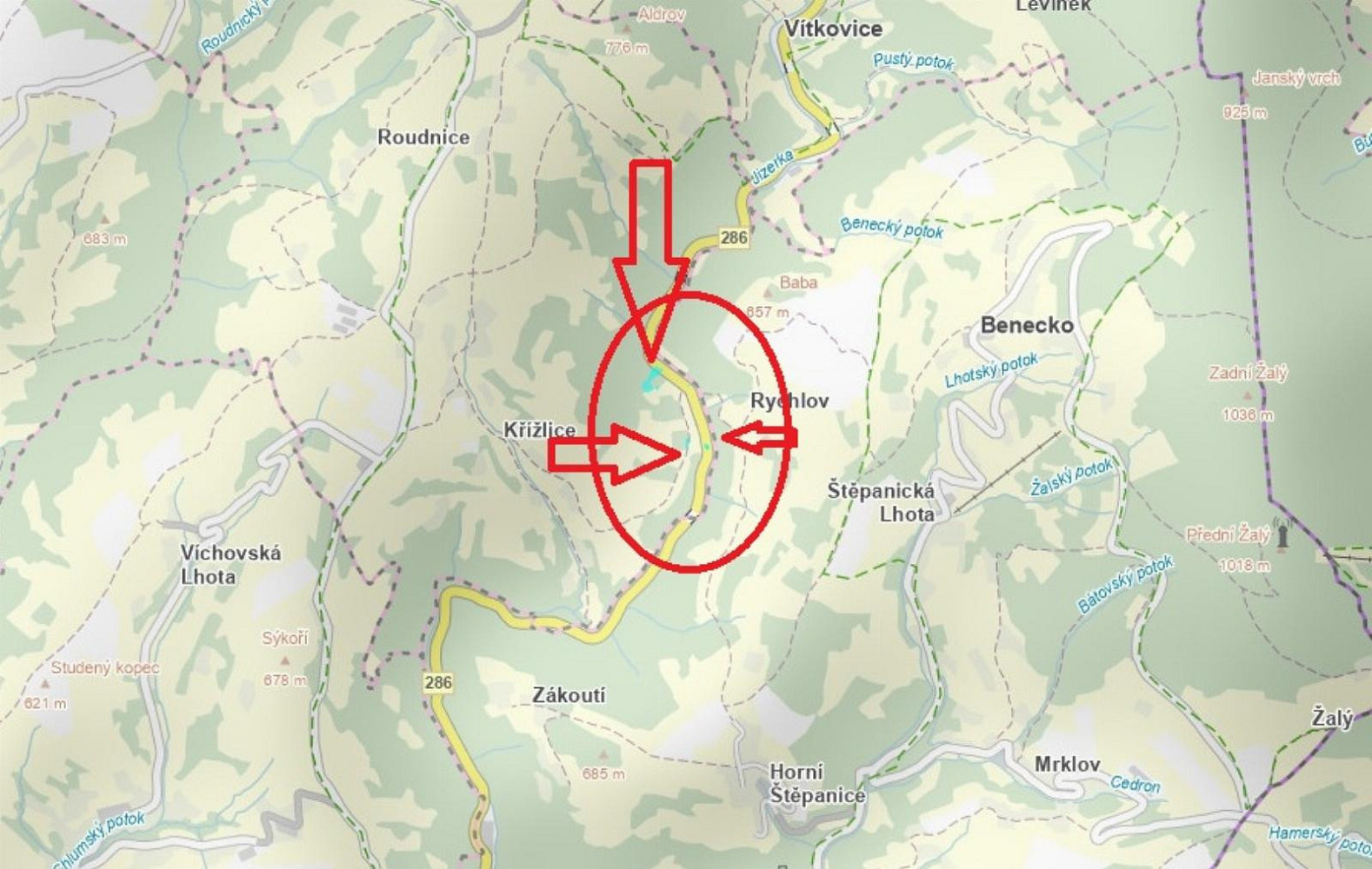 Prodej pozemku 1 250 m²