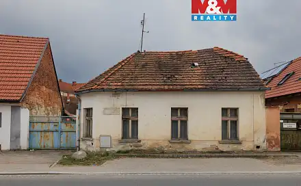 Prodej domu 70 m² s pozemkem 340 m², tř. 1. máje, Dobřany, okres Plzeň-Jih