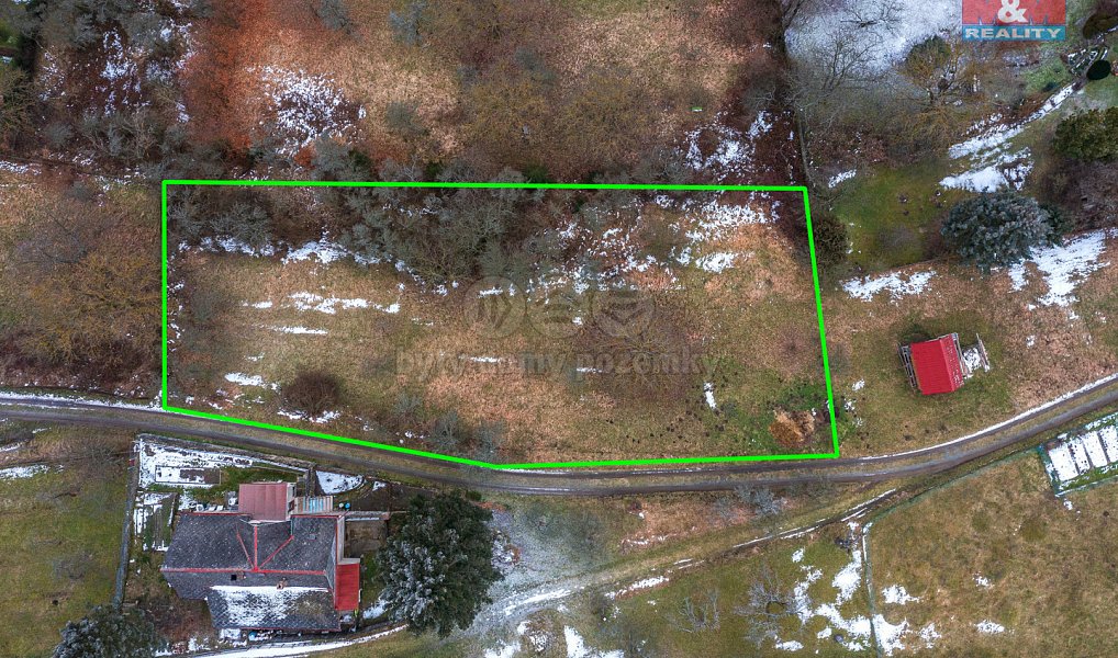 Prodej zahrady 1 537 m², Žandov – náhled fotky 2