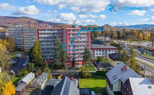 Prodej bytu 2+1 51 m², 1. máje, Rožnov pod Radhoštěm, okres Vsetín