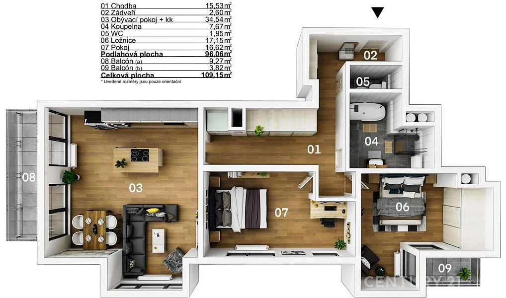 Prodej bytu 3+kk 105 m², Praha – náhled fotky 17