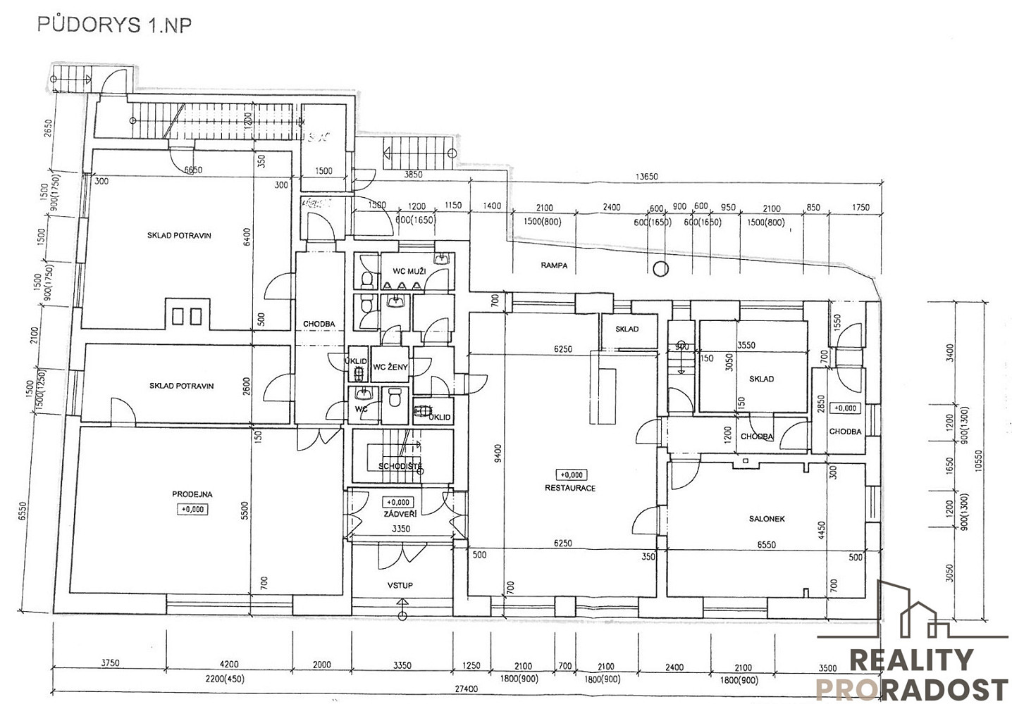 Pronájem obchodních prostor 400 m² – fotografie 2