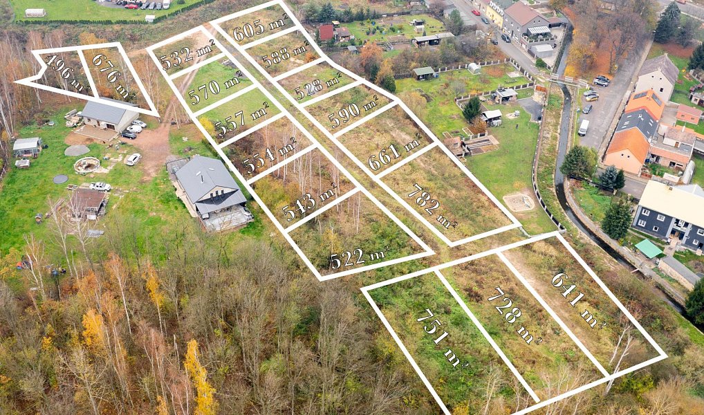 Prodej stavebního pozemku 532 m², Zabrušany – náhled fotky 5
