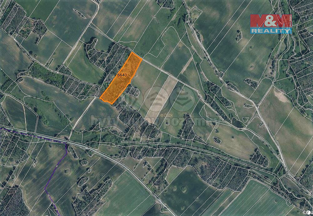 Prodej lesa 3 304 m²