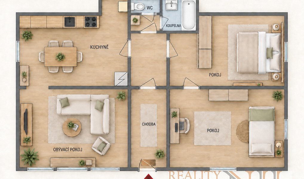 Pronájem domu 80 m² s pozemkem 751 m², Plzeň – náhled fotky 17