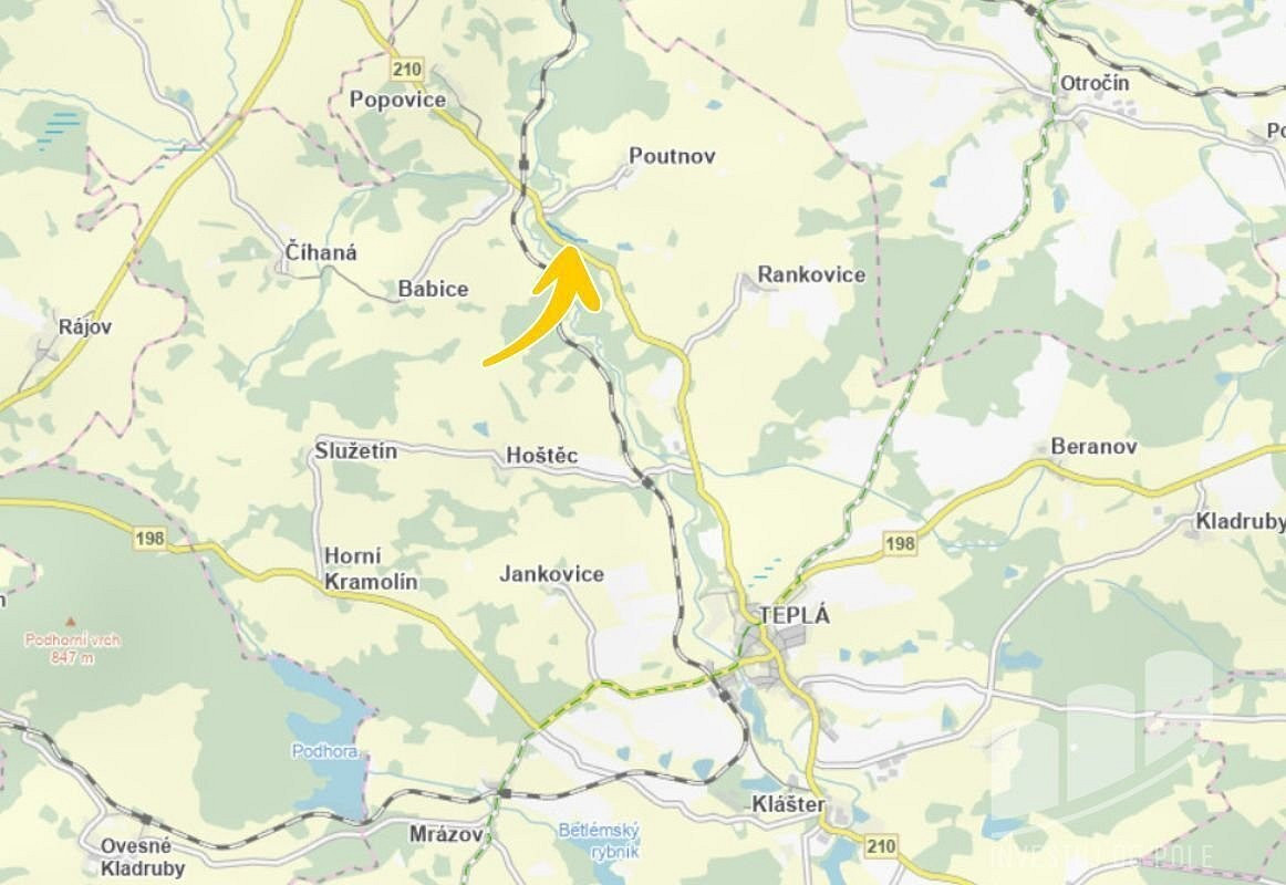 Prodej pozemku 7 388 m² – pohled 3