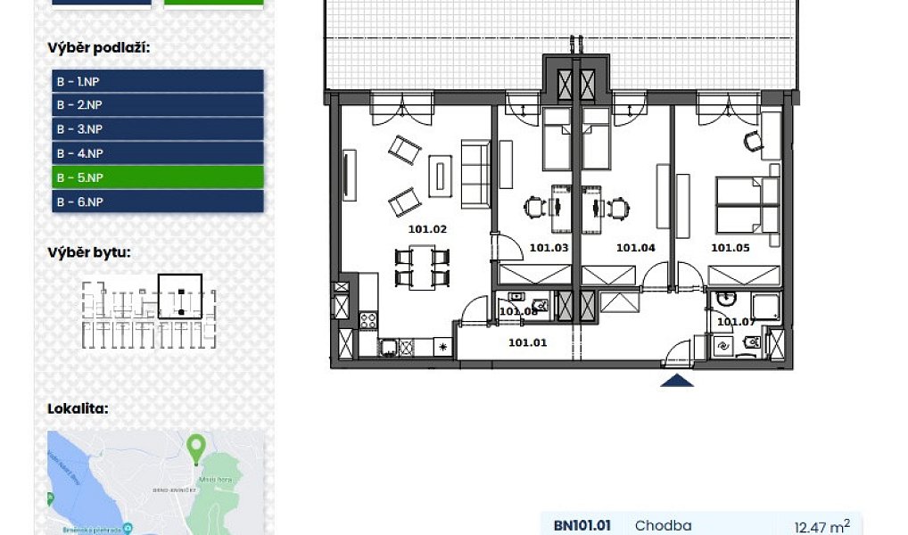Prodej bytu 4+kk 192 m², Brno – náhled fotky 2