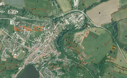 Prodej louky 2 882 m², Mírové Náměstí, Netolice, okres Prachatice