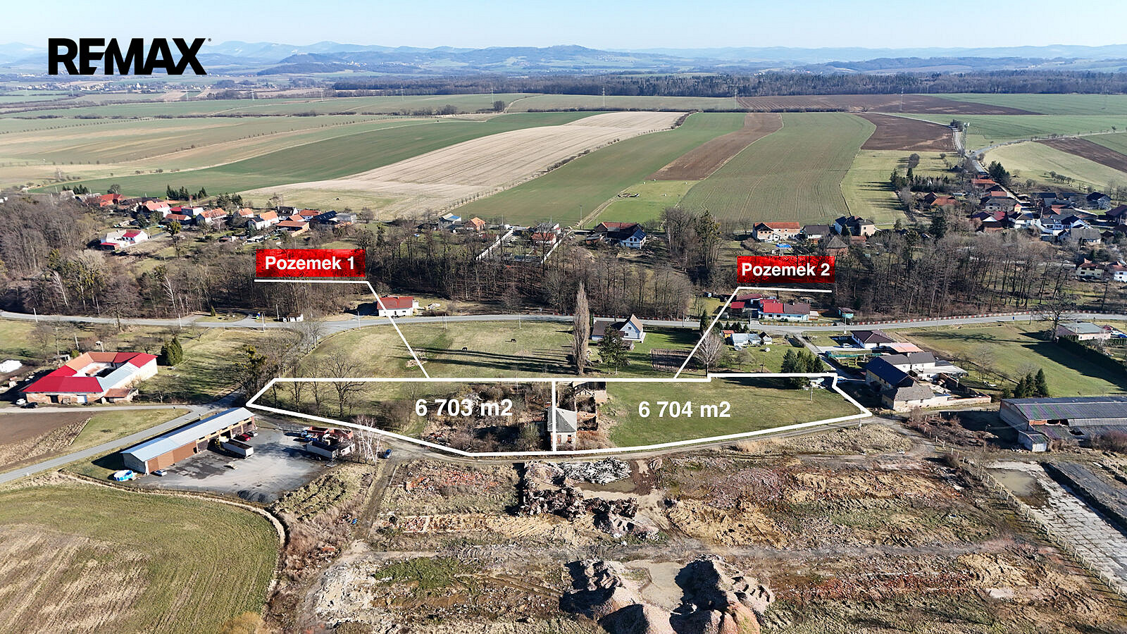 Prodej komerčního pozemku 6 703 m² – fotografie 2
