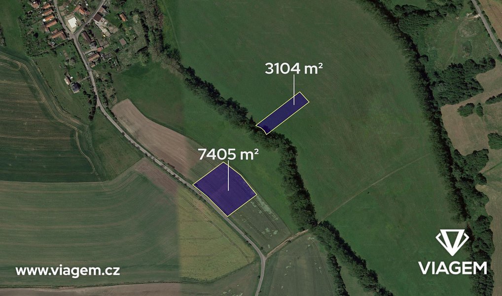 Prodej pole 1 751 m², Smidary – náhled fotky 2