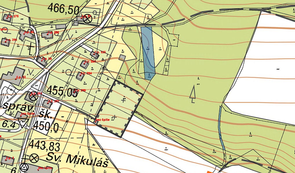 Prodej lesa 2 087 m², Horní Brusnice – náhled fotky 3
