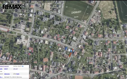 Prodej zahrady 141 m², Zásmuky, okres Kolín