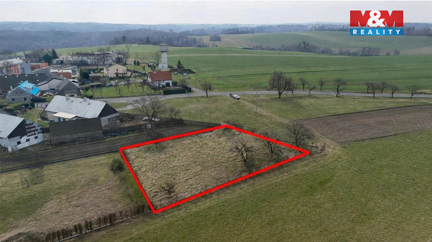 Prodej stavebního pozemku 1 097 m² – pohled 6