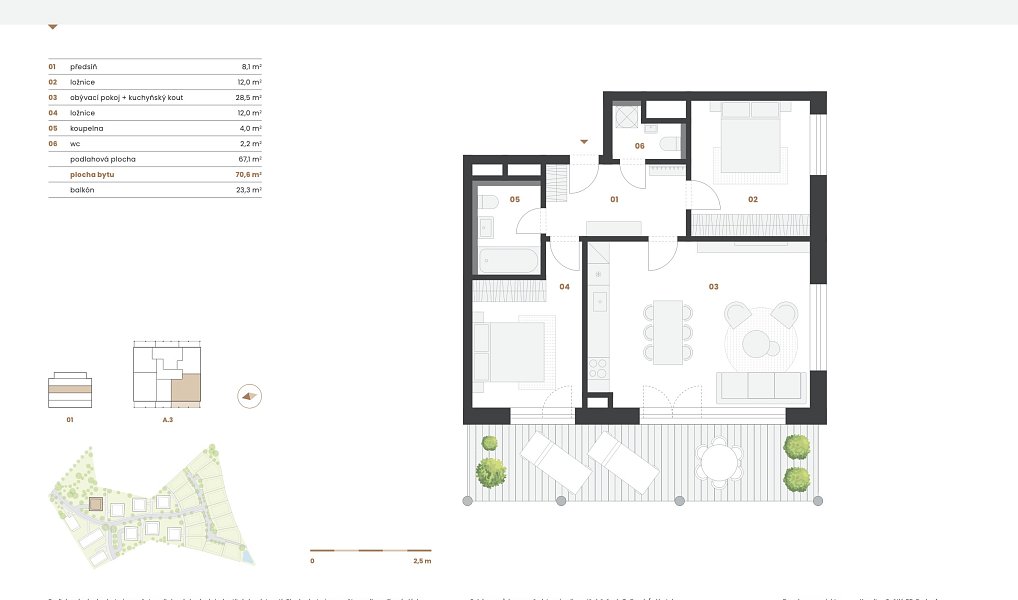 Prodej bytu 3+kk 71 m², Praha – náhled fotky 8