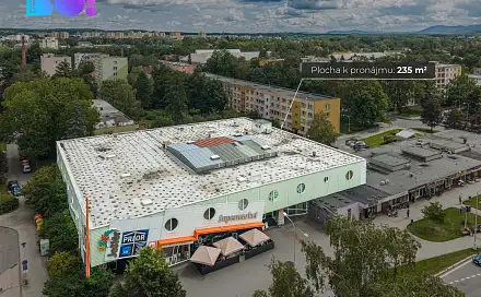 Pronájem obchodních prostor 235 m², Frýdlantská, Frýdek-Místek - Místek