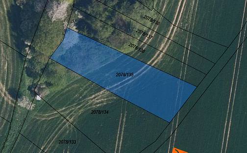 Prodej pole 194 m², Mšeno, okres Mělník