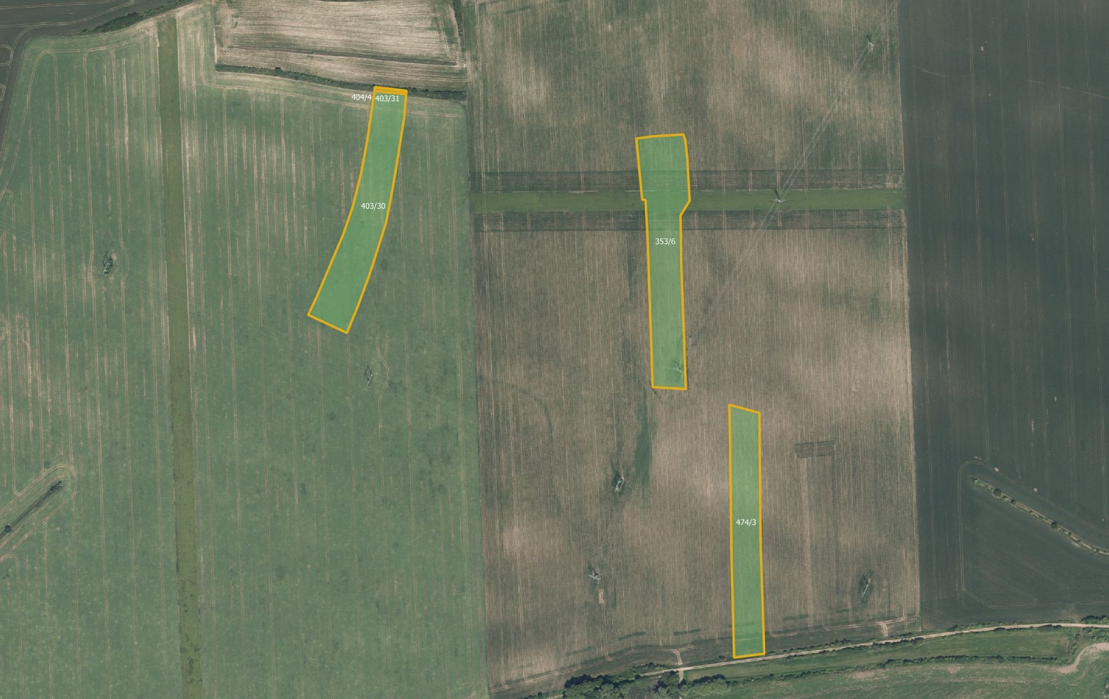 Prodej pole 57 736 m²