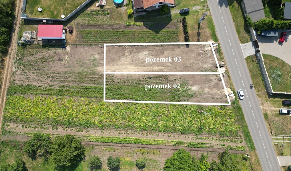 Prodej stavebního pozemku 625 m², Březí – náhled fotky 3