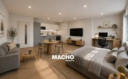 Pronájem bytu 1+kk 43 m²