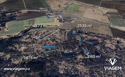 Prodej pole 1 338 m², Tábor