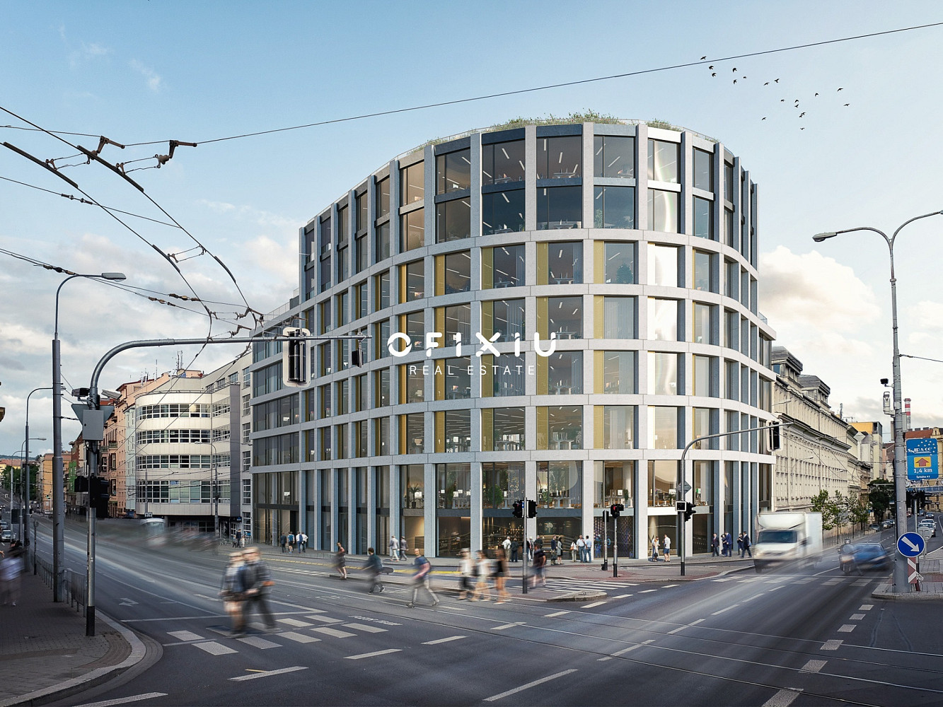 Pronájem kanceláře 526 m² – fotografie 3