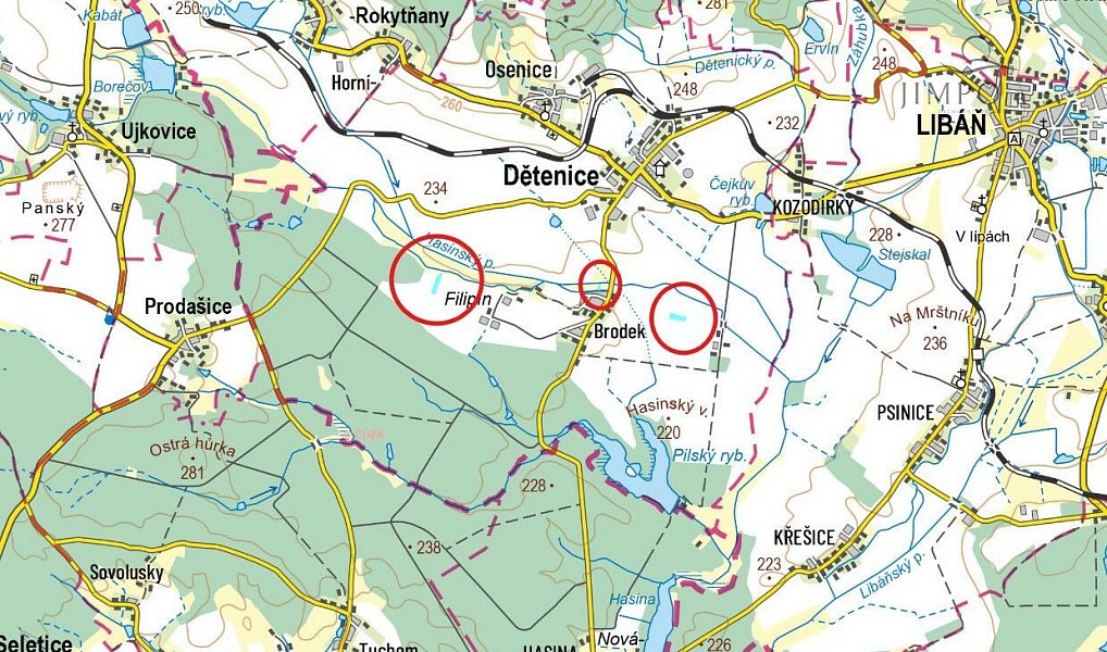 Prodej pole 11 781 m², Dětenice – náhled fotky 5