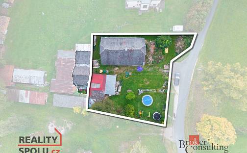 Prodej stavebního pozemku 1 175 m², U koupaliště, Hrádek, okres Rokycany